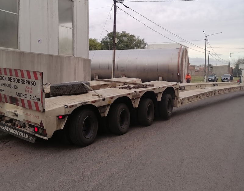 Chatas para Transporte de Maquinaria Marfenir